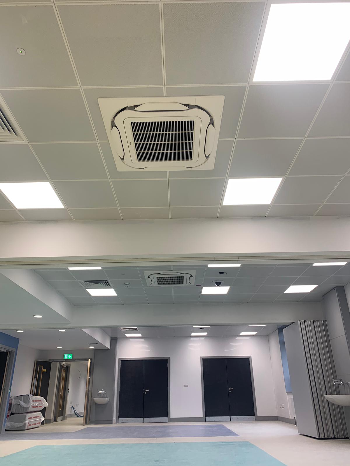 Daikin VRV Installation - Edge Hill Medical School - Aerocool Ltd - Air Conditioning - Refrigeration - HVAC