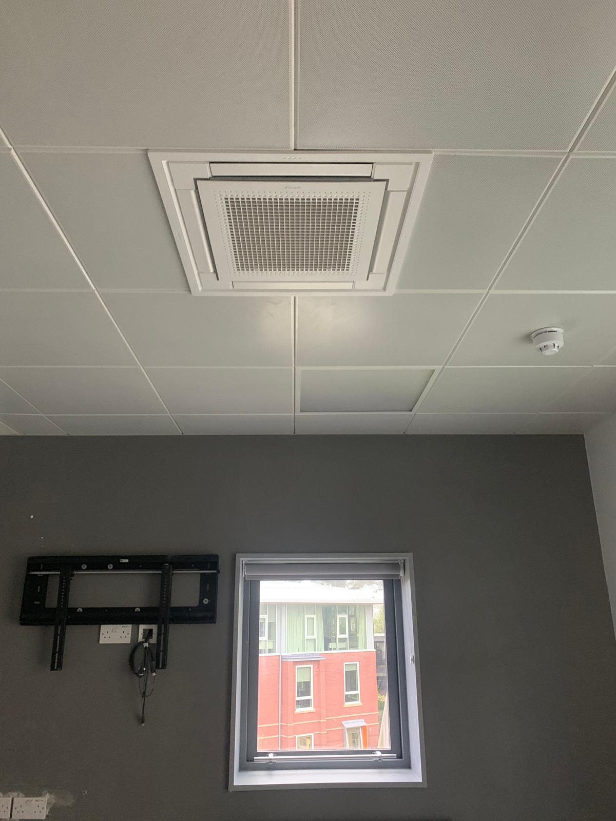 Daikin VRV Installation - Edge Hill Medical School - Aerocool Ltd - Air Conditioning - Refrigeration - HVAC