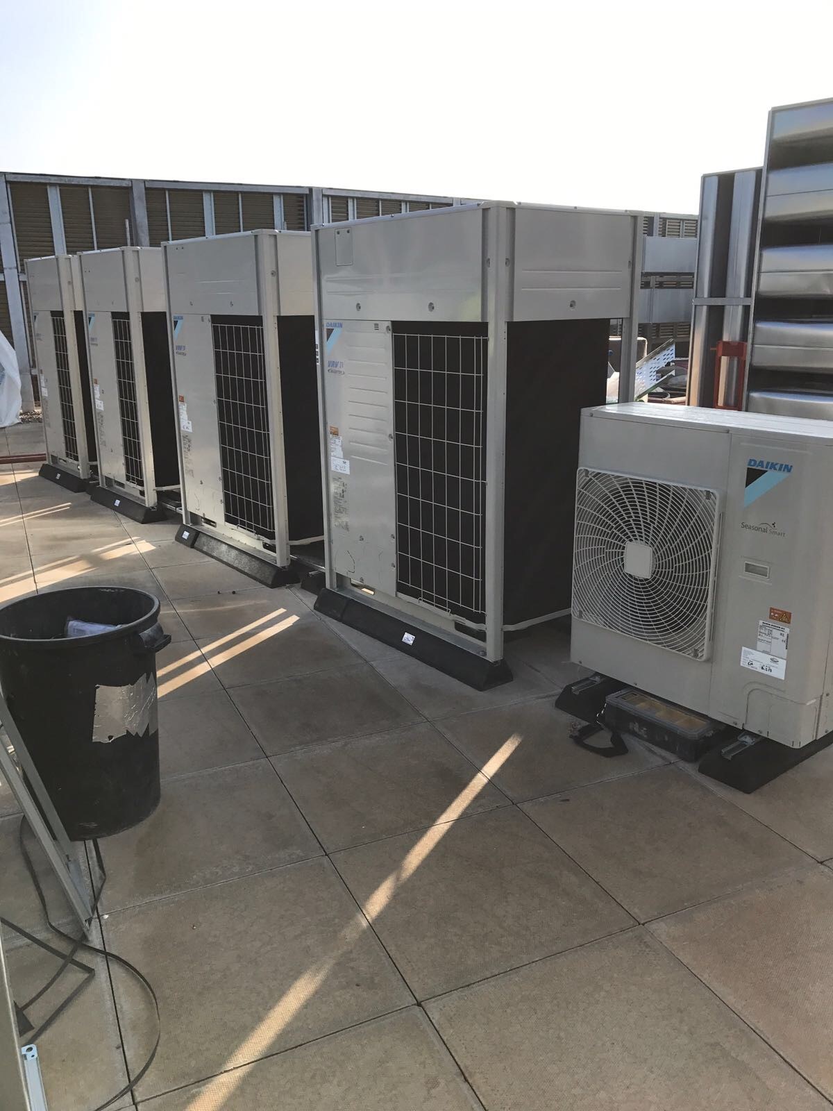 Daikin VRV installation Liverpool School - Aerocool Ltd - Air Conditioing - Refrigeration - HVAC